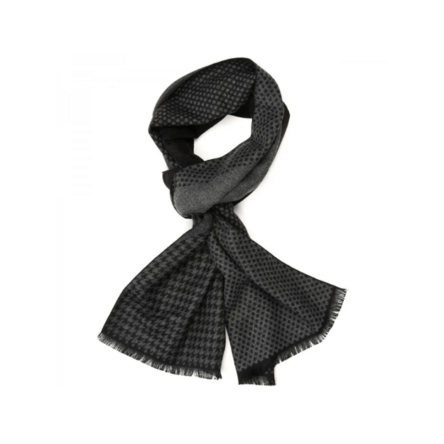 Vyriškas juodos spalvos šalikas 1