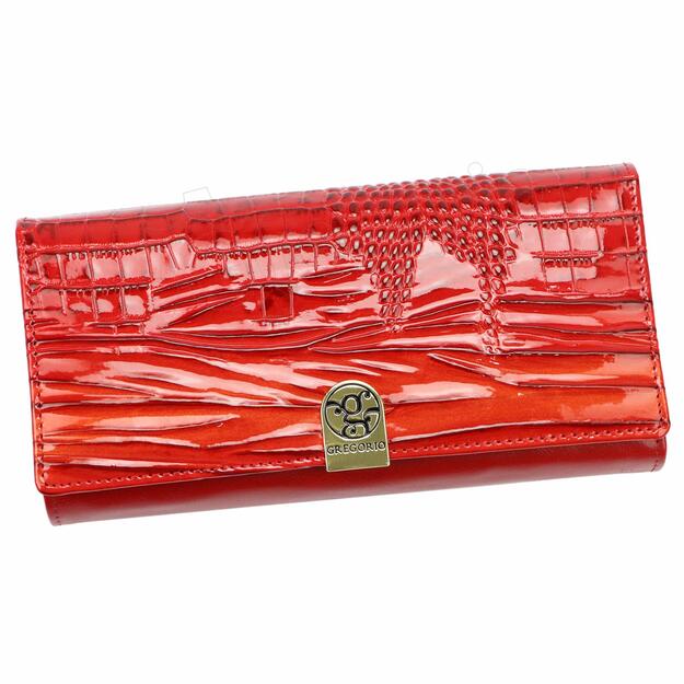Piniginė Gregorio raudonos spalvos