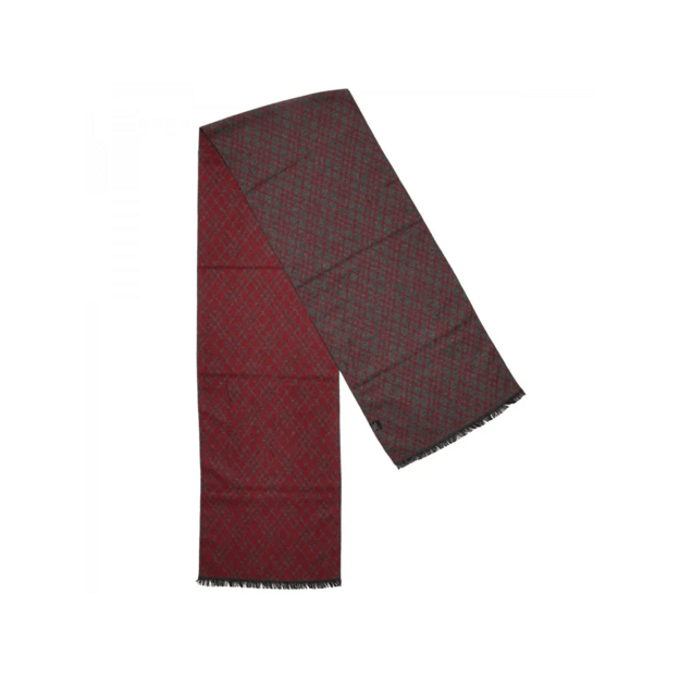  Vyriškas bordo/pilkos spalvos šalikas