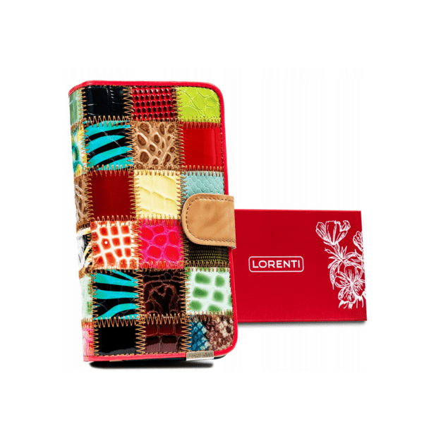 Odinė piniginė Lorenti multicolor