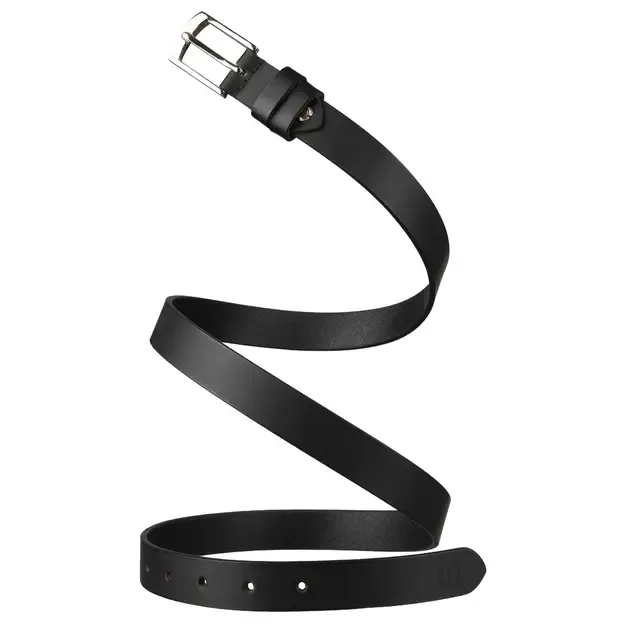 Moteriškas juodas odinis diržas Peterson 1