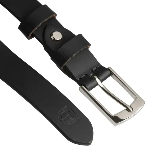 Moteriškas juodas odinis diržas Peterson 2