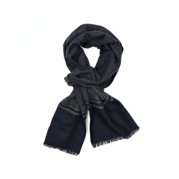 Vyriškas tamsiai mėlynos/pilkos spalvos šalikas 1