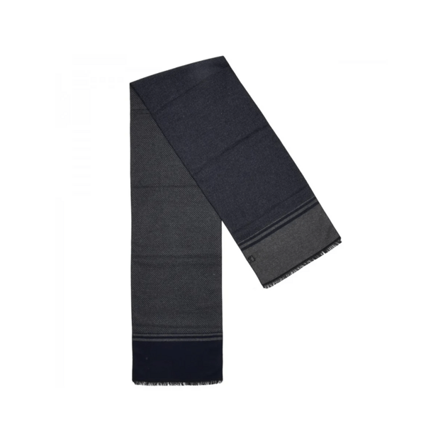 Vyriškas tamsiai mėlynos/pilkos spalvos šalikas