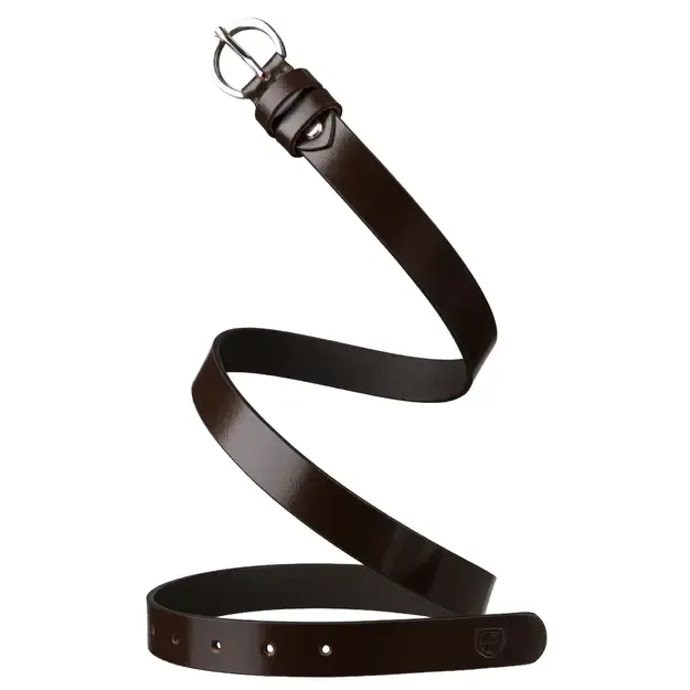 Moteriškas rudas odinis diržas Peterson 1